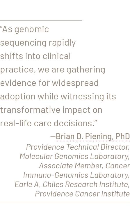  “As genomic sequencing rapidly shifts into clinical practice, we are gathering evidence for widespread adoption whil...