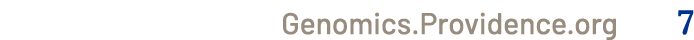 Genomics.Providence.org 7